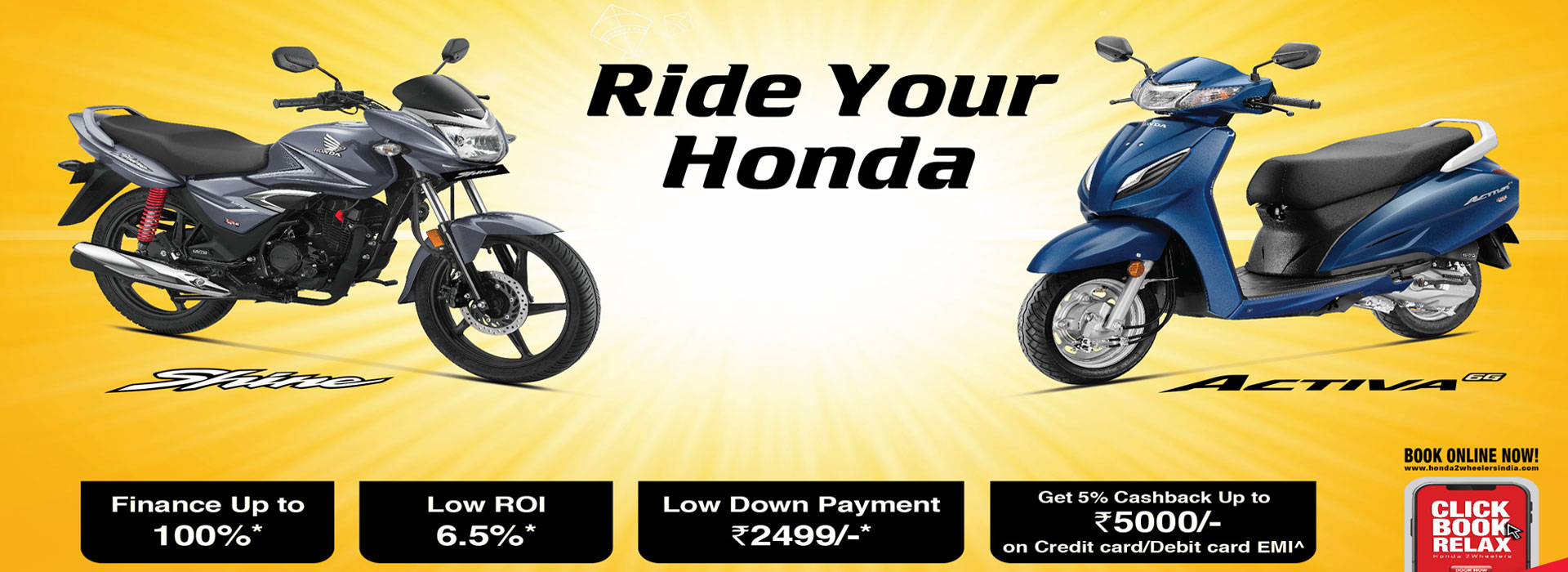 Honda Two Wheeler Showroom in Nashik